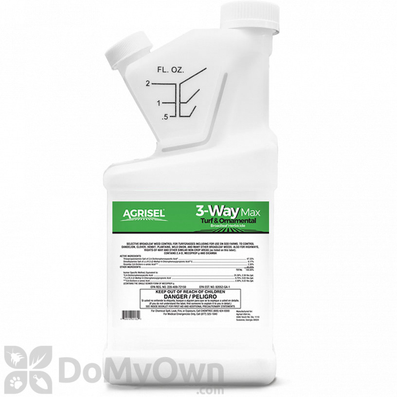 3 Way Max Turf and Ornamental Broadleaf Herbicide